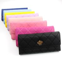 Women's Crown Lingge Pu Leather Flip Cover Wallets main image 3