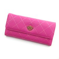 Women's Crown Lingge Pu Leather Flip Cover Wallets main image 5