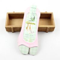 Women's Fashion Solid Color Nylon Cotton Bamboo Fiber Ankle Socks A Pair sku image 4