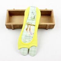 Women's Fashion Solid Color Nylon Cotton Bamboo Fiber Ankle Socks A Pair sku image 9