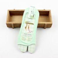 Women's Fashion Solid Color Nylon Cotton Bamboo Fiber Ankle Socks A Pair sku image 2