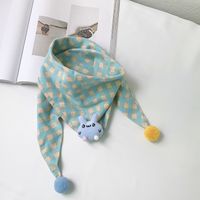 Cute Lattice Cotton And Linen Baby Accessories sku image 5
