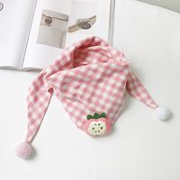 Cute Lattice Cotton And Linen Baby Accessories sku image 3