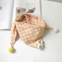 Cute Lattice Cotton And Linen Baby Accessories sku image 1