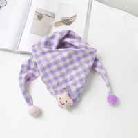 Cute Lattice Cotton And Linen Baby Accessories sku image 9