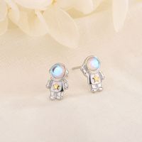 Fashion Technology Copper Plating Ear Studs 1 Pair main image 3