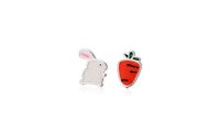 Fashion Rabbit Copper Plating Ear Studs 1 Pair main image 4