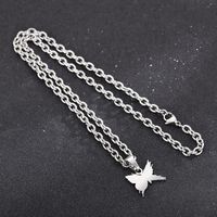 Fashion Butterfly Stainless Steel Plating Pendant Necklace 1 Piece main image 4