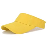 Unisex Basic Solid Color Wide Eaves Sun Hat sku image 2
