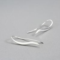 1 Pair Simple Style Leaf Heart Shape Alloy Plating Women's Ear Studs sku image 7