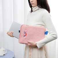 Ins Korean Cartoon Cute Student Girl Plush Tablet Pc Bag 11-inch 10.5-inch 9.7-inch Liner Bag main image 4