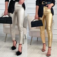 Women's Daily Casual Solid Color Full Length Pocket Casual Pants main image 6