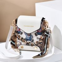 Femmes Mini Faux Cuir Couleur Unie Vêtement De Rue Carré Fermeture Éclair Sac Bandoulière main image 1