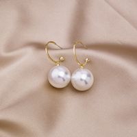 1 Pair Classic Style Round Alloy Drop Earrings main image 4