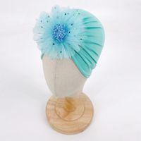 Women's Cute Solid Color Flowers Eaveless Baby Hat sku image 7