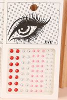 Fashion Shiny Rhinestone Acrylic Stage Makeup Eye Face Sticker sku image 8