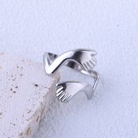 Fashion Hand Titanium Steel Rings 1 Piece main image 4