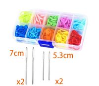 Boxed Plastic Small Button Pin Stitch Marker Sweater Knitting Tool Diy Material sku image 3