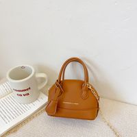 Girl's Small Spring&summer Pu Leather Fashion Handbag sku image 4