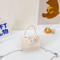 Girl's Medium All Seasons Pu Leather Cute Handbag sku image 2