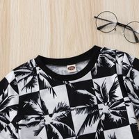 Fashion Coconut Tree Printing Polyester T-shirts & Shirts main image 5