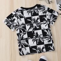Fashion Coconut Tree Printing Polyester T-shirts & Shirts main image 4