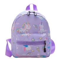 Dinosaur Unicorn School School Backpack sku image 2