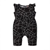 Fashion Color Block Patchwork Polyester Baby Rompers main image 2