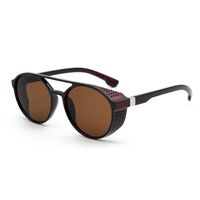 Simple Style Solid Color Pc Round Frame Full Frame Men's Sunglasses main image 6