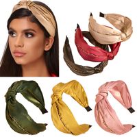 Retro Bow Knot Alloy Handmade Hair Band 1 Piece main image 1