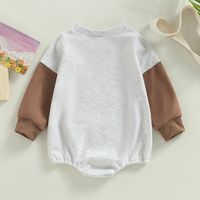 Fashion Animal Letter Cotton Baby Rompers main image 3