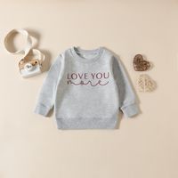 Casual Letter Cotton Hoodies & Knitwears sku image 1