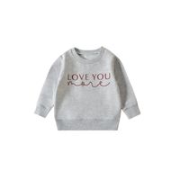 Casual Letter Cotton Hoodies & Knitwears main image 2