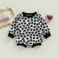 Valentine's Day Cute Heart Shape Cotton Baby Rompers sku image 2