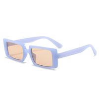 Fashion Solid Color Ac Square Full Frame Women's Sunglasses sku image 8