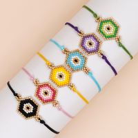 1 Pieza Bohemio Hexágono Con Cuentas Aleación Soga Mujeres Pulsera main image 6