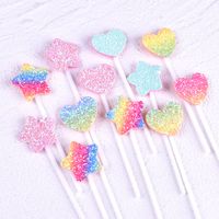 Christmas Valentine's Day Birthday Heart Shape Cloth Banquet Party Cake Decorating Supplies 1 Set main image 1