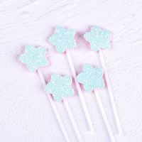 Christmas Valentine's Day Birthday Heart Shape Cloth Banquet Party Cake Decorating Supplies 1 Set sku image 4