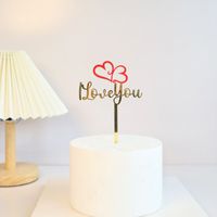 Valentine's Day Letter Plastic Date Decorative Props 1 Piece sku image 8