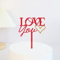 Valentine's Day Letter Plastic Date Decorative Props 1 Piece sku image 5