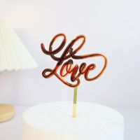 Valentine's Day Letter Plastic Date Decorative Props 1 Piece sku image 14