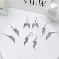 1 Pair Fashion Wings Metal Drop Earrings main image 1