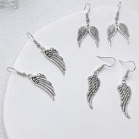 1 Pair Fashion Wings Metal Drop Earrings main image 3