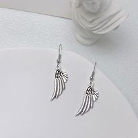 1 Pair Fashion Wings Metal Drop Earrings sku image 3