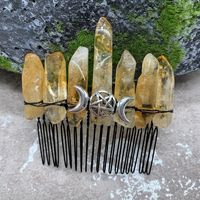 Fashion Crown Crystal Handmade Insert Comb 1 Piece sku image 20