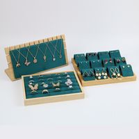 Simple Style Square Microfiber Jewelry Rack main image 1