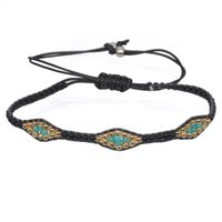 Ethnic Style Rhombus Bead, Braided Rope Braid Women's Bracelets main image 4