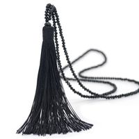 Ethnic Style Tassel Artificial Crystal Beaded Women's Sweater Chain sku image 3
