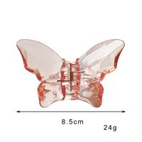 Sweet Butterfly Plastic Resin Hair Claws 1 Piece main image 4