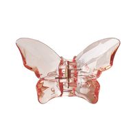 Sweet Butterfly Plastic Resin Hair Claws 1 Piece main image 2